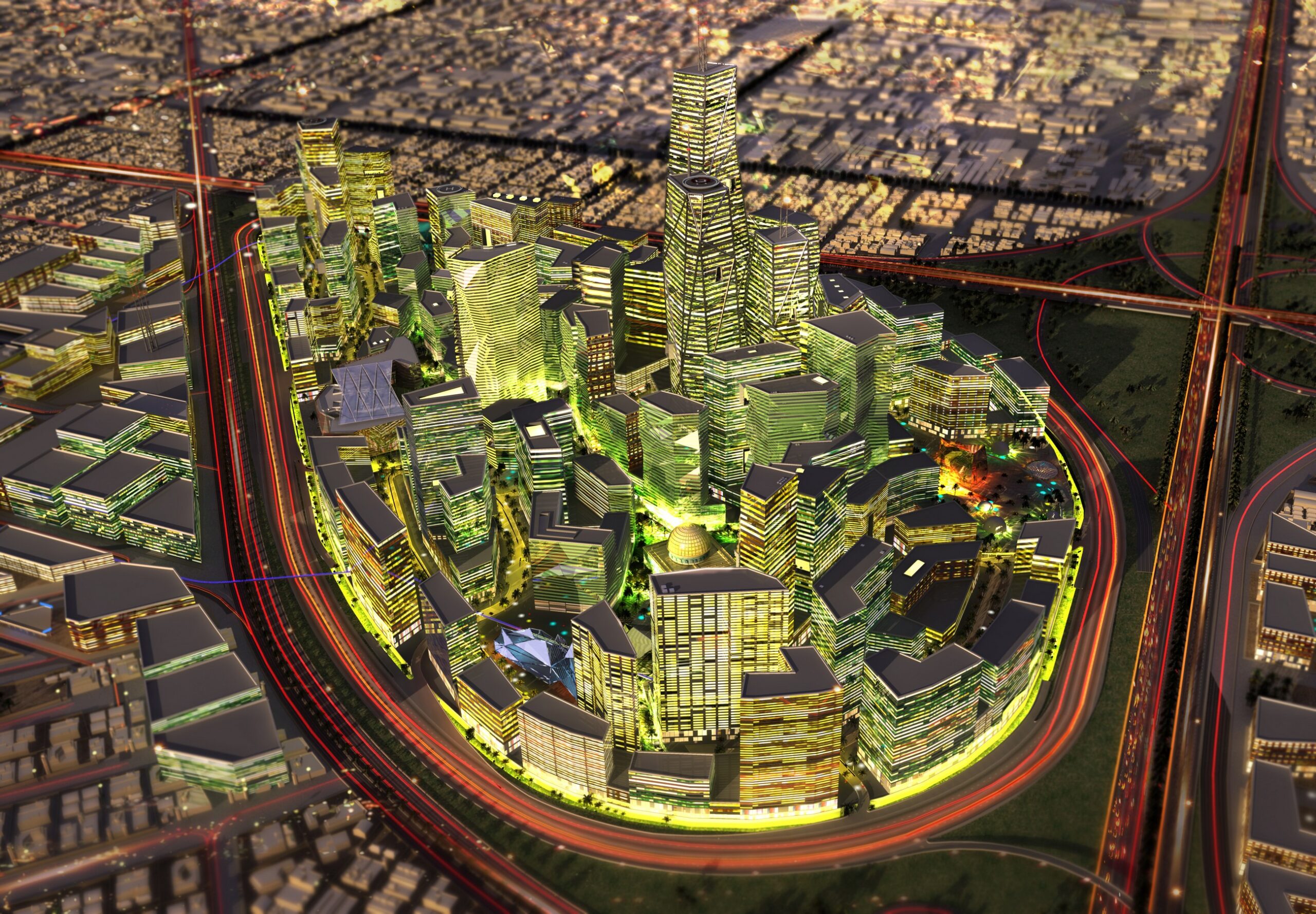 King Abdullah Financial District Project